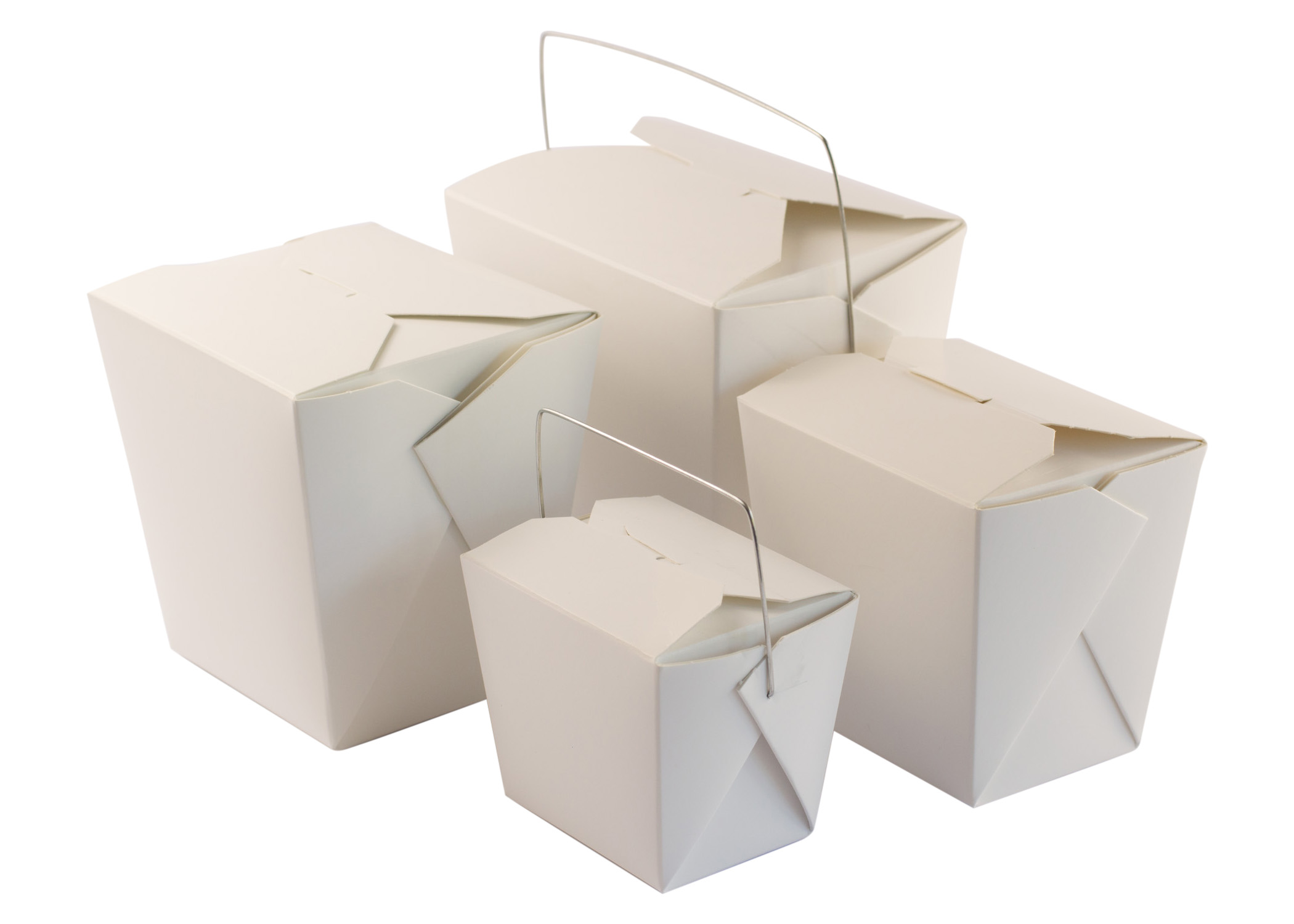White Noodle Boxes